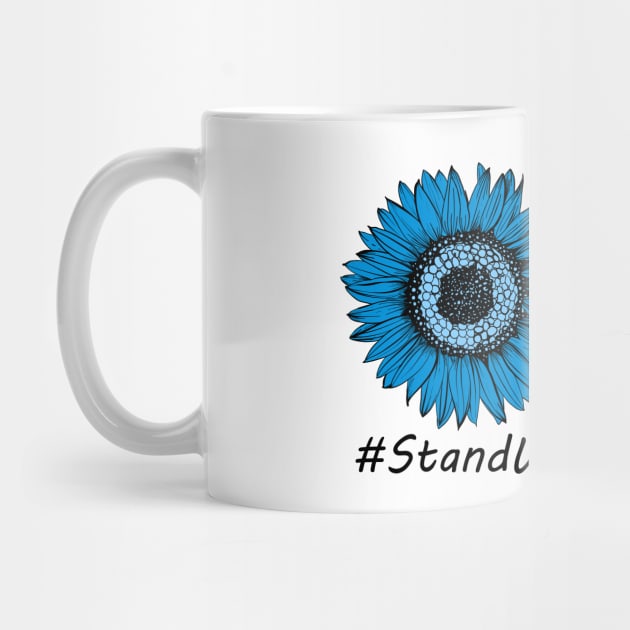 Stand with ukraine sunflower by LeonAd